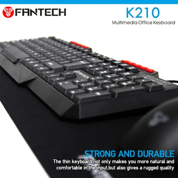 FANTECH K210 Multimedia Office Keyboard