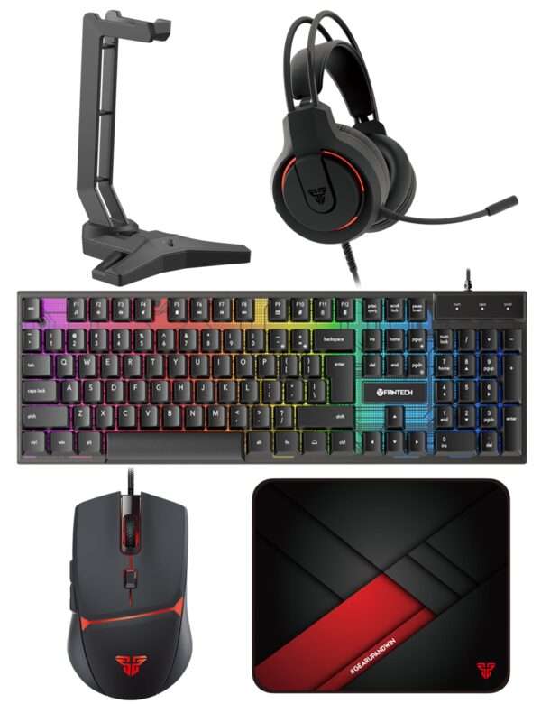 Fantech New P51 POWER GAMING COMBO FIVE IN ONE GAMING COMBO