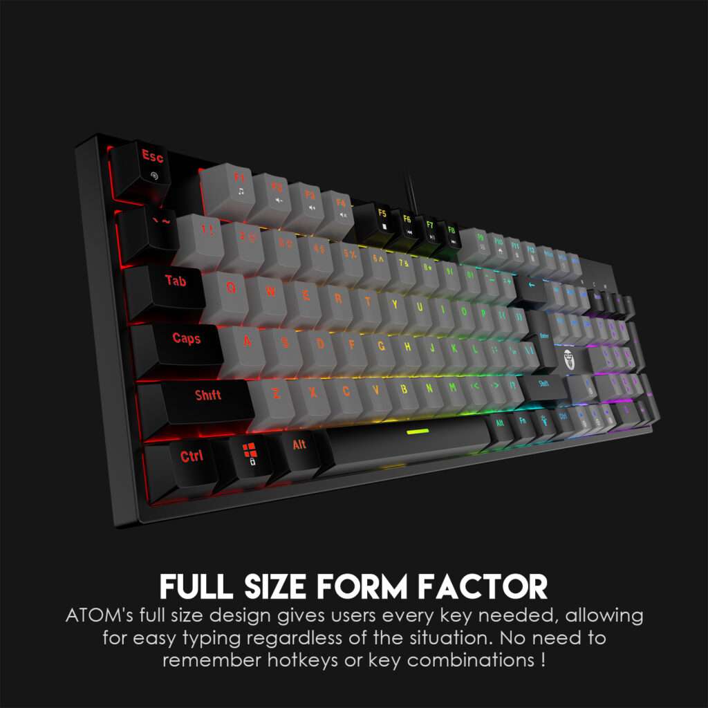 FANTECH ATOM MK886 MECHANICAL KEYBOARD