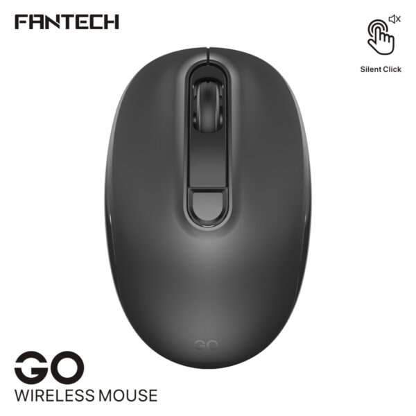 Fantech GO W192 Wireless Mouse with Whisper-Quiet Efficiency of the Fantech