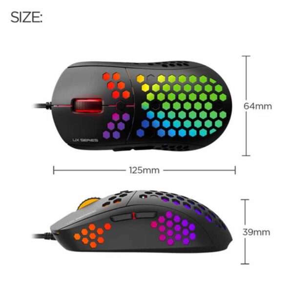 FANTECH UX2 MACRO RGB GAMING MOUSE