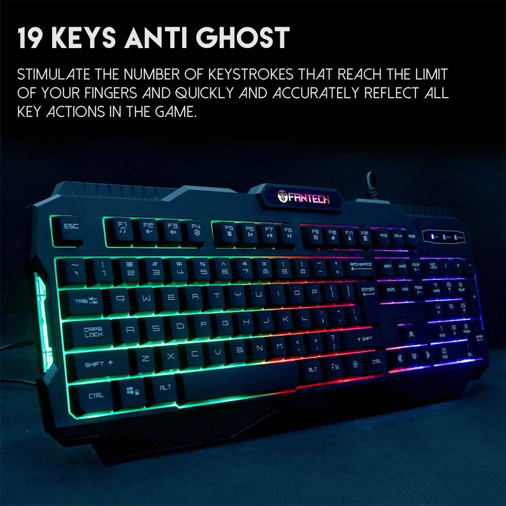 Fantech K511 Hunter Pro Backlit Pro Gaming Keyboard