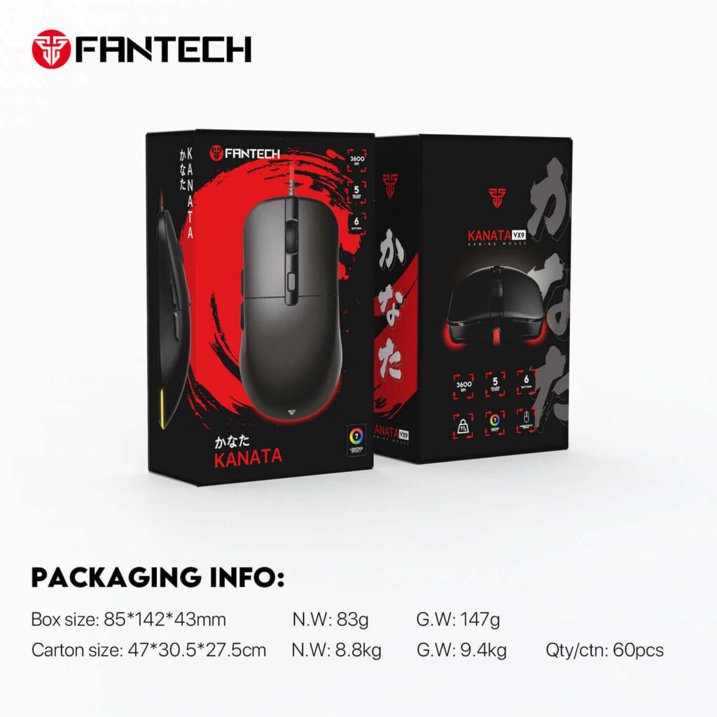 FANTECH KANATA VX9 GAMING MOUSE