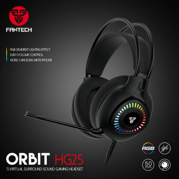 FANTECH HG25 WIRED 7.1 RGB GAMING HEADPHONE