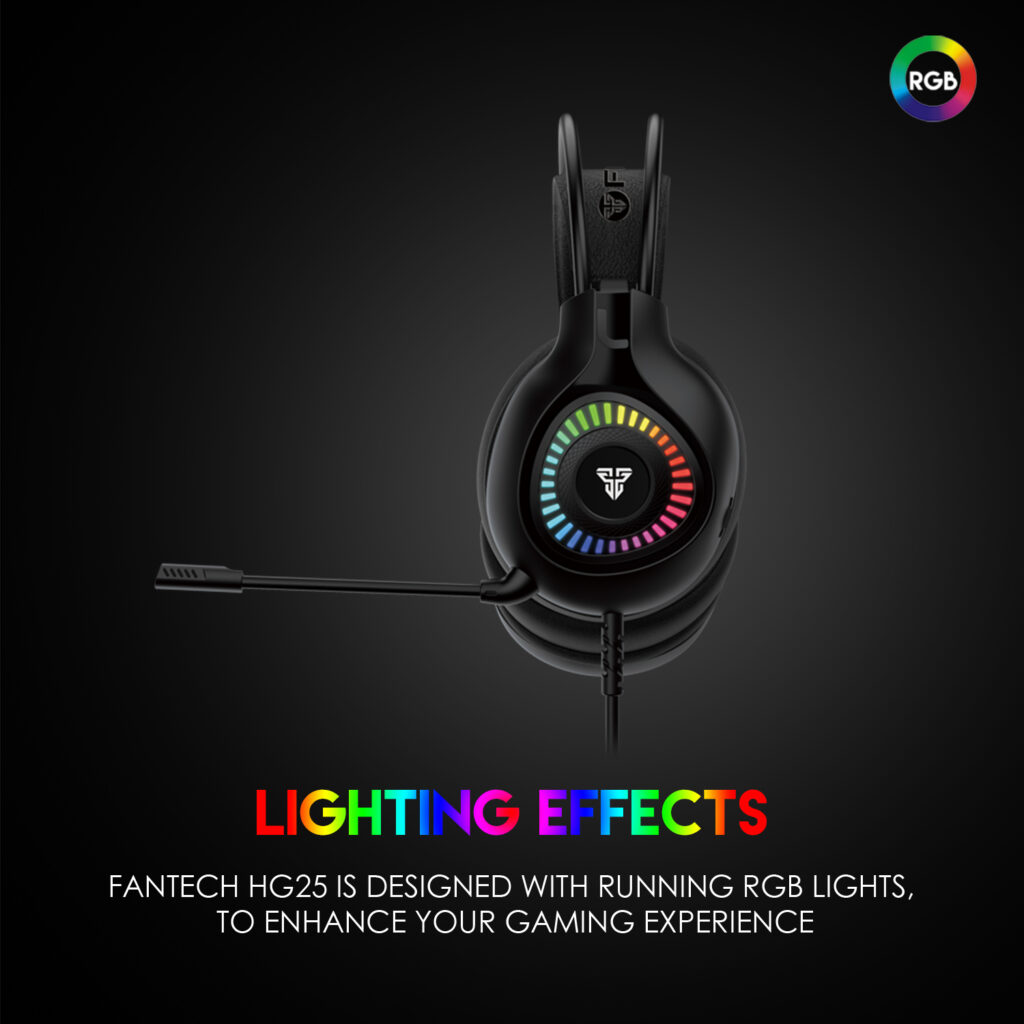 FANTECH HG25 WIRED 7.1 RGB GAMING HEADPHONE