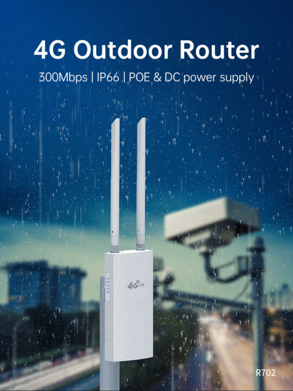 plery R702 2.4GHz Wifi6 Wireless Wifi Router Outdoor Router