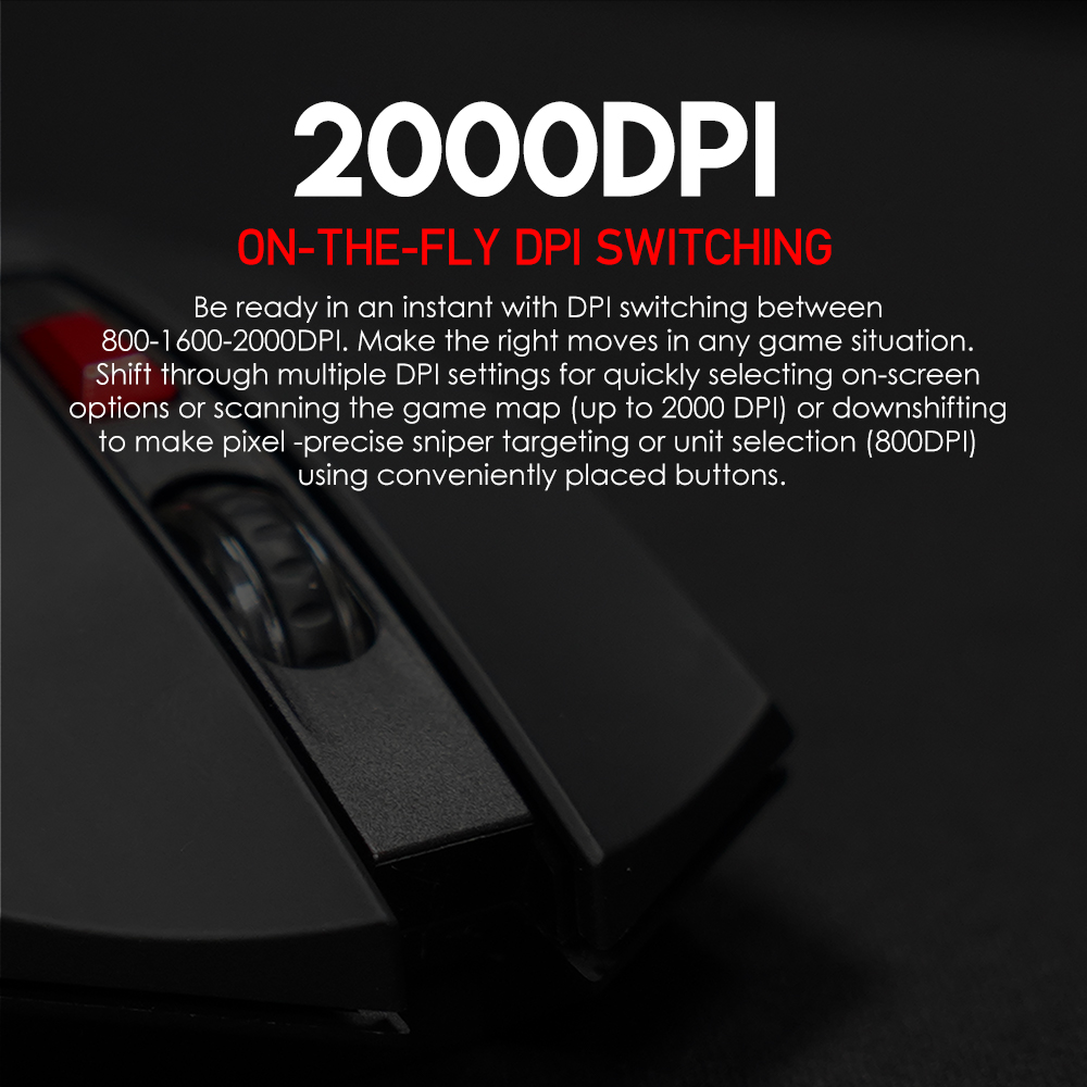 FANTECH WG10 RAIGOR II WIRELESS MOUSE