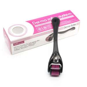 Derma Roller 540 1.0mm Microneedle Hair & Beard Regrowth