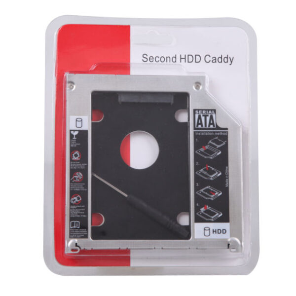 Laptop hard drive caddy 12.7MM HDD CADDY