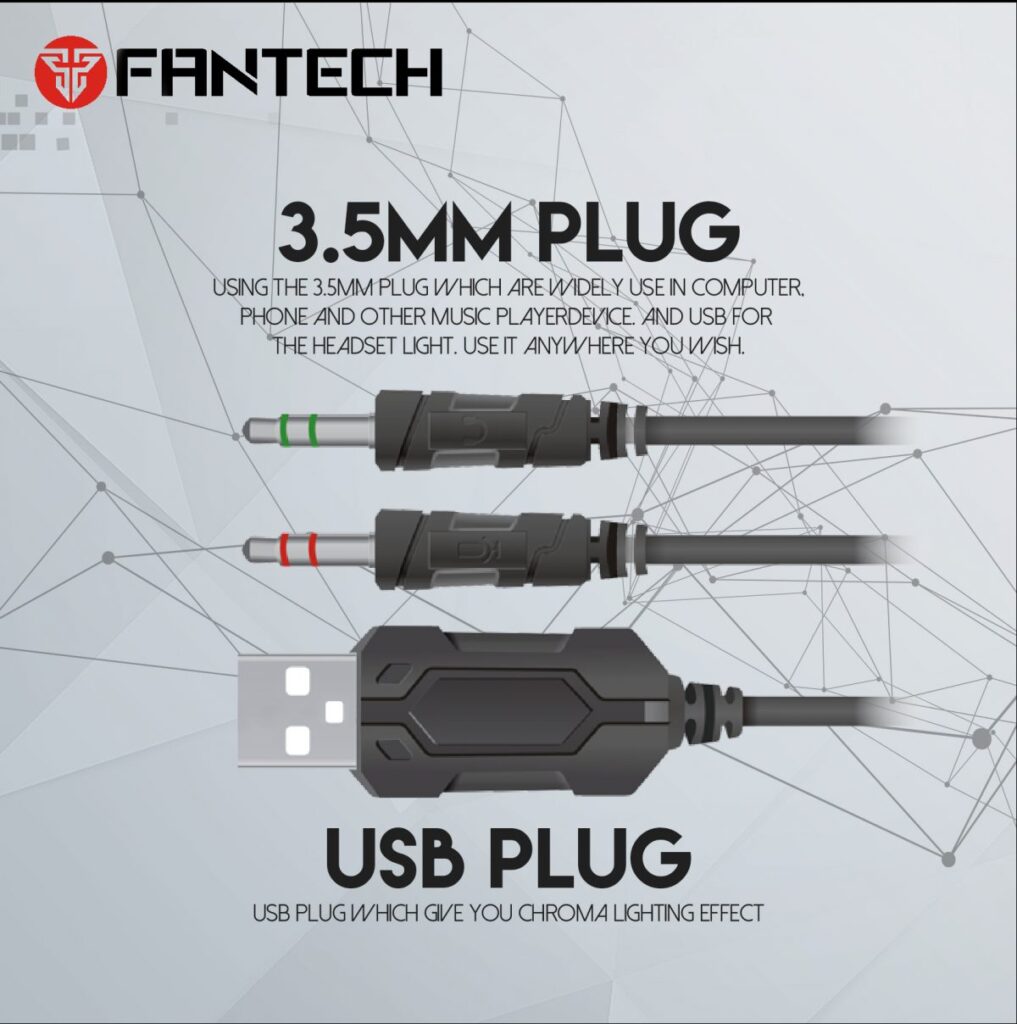 FANTECH HG20 CHIEF II Over-Ear Gaming Headset