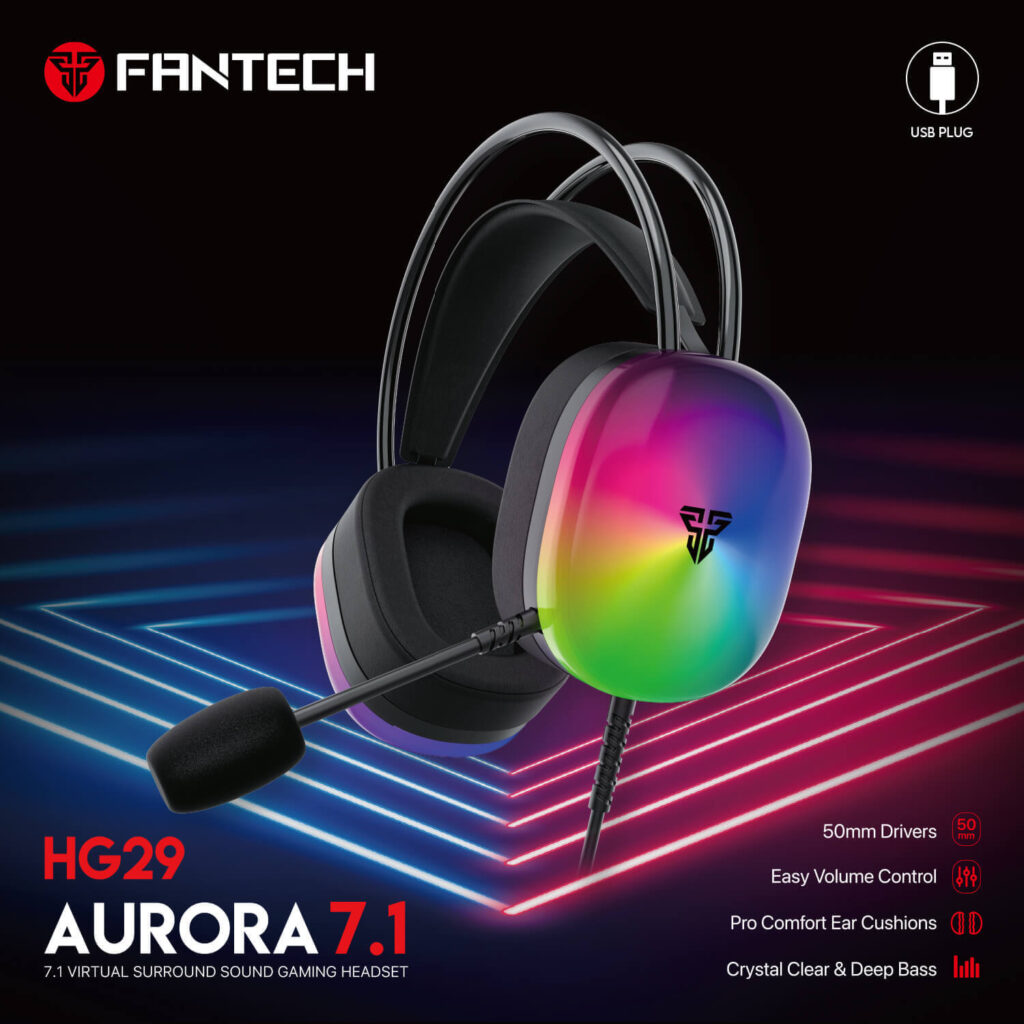 FANTECH HG29 7.1 SURROUND SOUND GAMING HEADSET