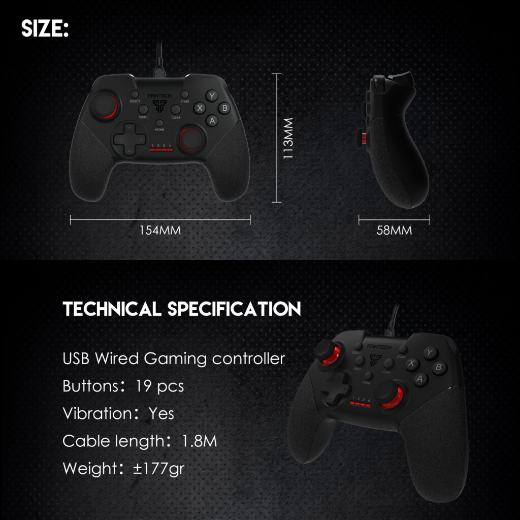 FANTECH SHOOTER II GP13 GAMING CONTROLLER