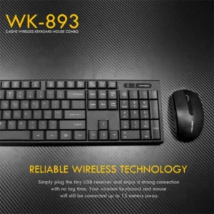 FANTECH WK893 Office Professional Wireless Keyboard Mouse Combo