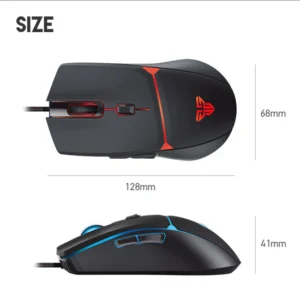 Fantech VX7 CRYPTO Wired Gaming Mouse Black