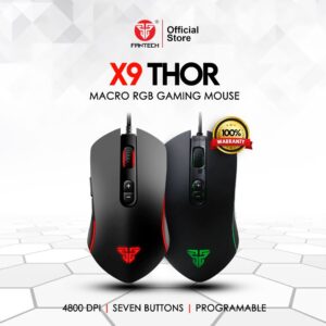 Fantech thor x9 macro rgb gaming mouse