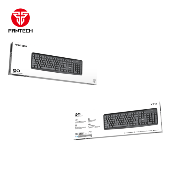 FANTECH K211 Multimedia Office Keyboard