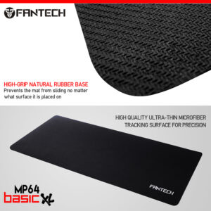 FANTECH MP64 BASIC XL Rubber Base Control Edition Gaming Mouse Pad