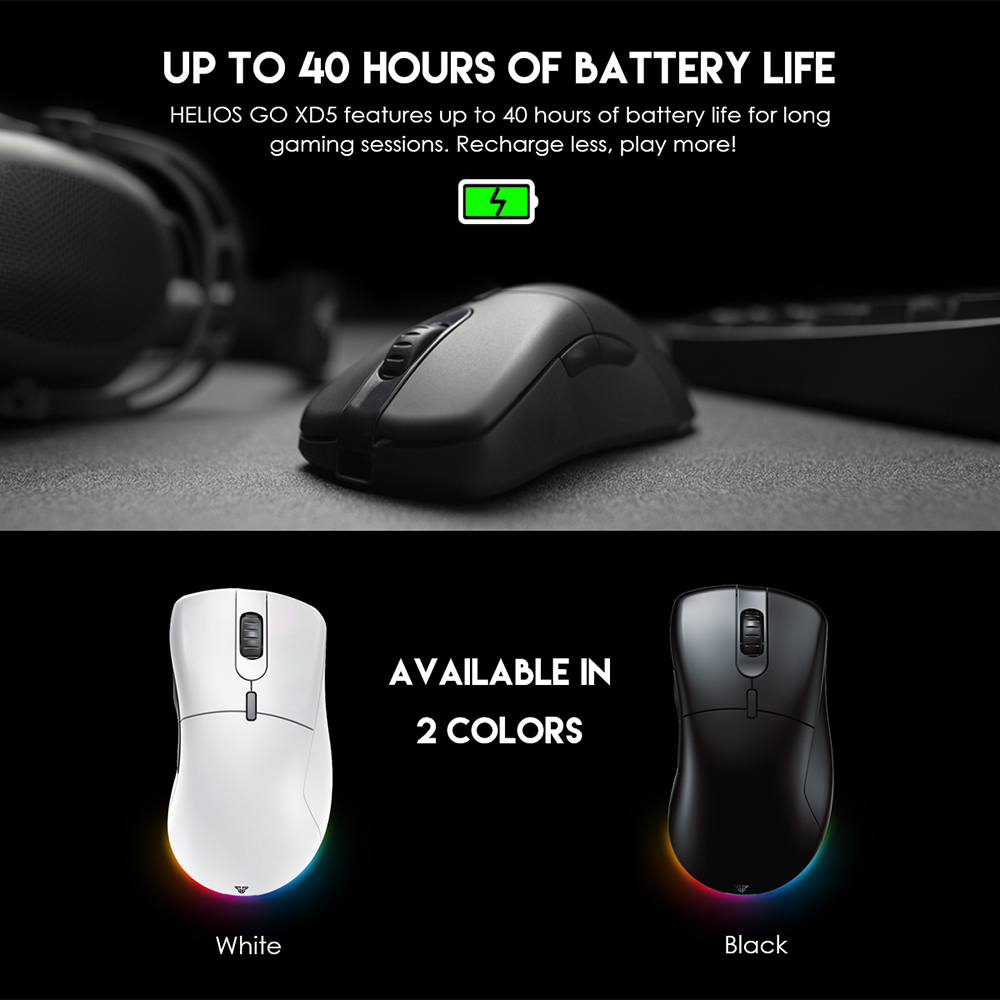 Fantech XD5 HELIOS GO ERGONOMIC GAMING MOUSE