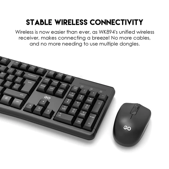 FANTECH WK-894 Wireless Keyboard Mouse Combo