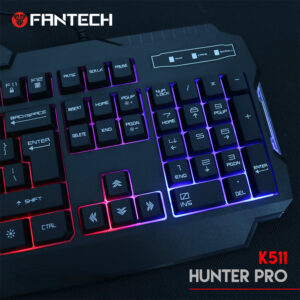 Fantech K511 Hunter Pro Backlit Pro Gaming Keyboard