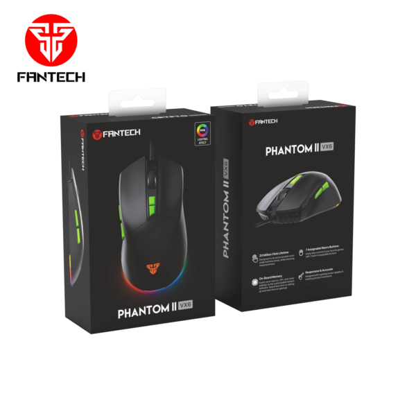 FANTECH VX6 PHANTOM II RGB Gaming Mouse