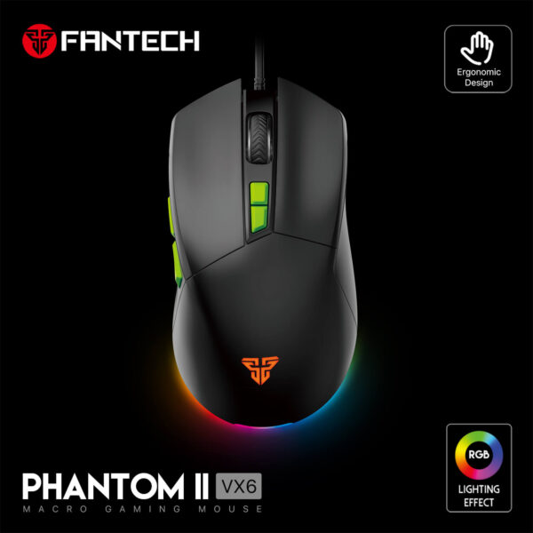 FANTECH VX6 PHANTOM II RGB Gaming Mouse