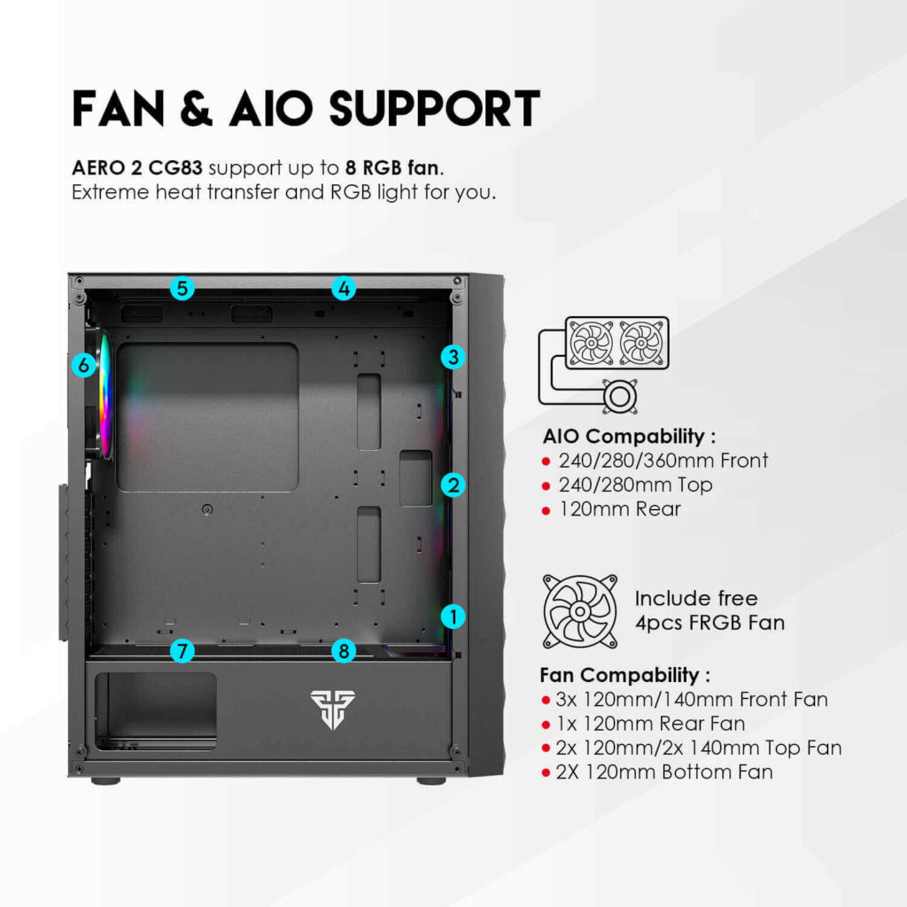 Gaming Casing Fantech CG83