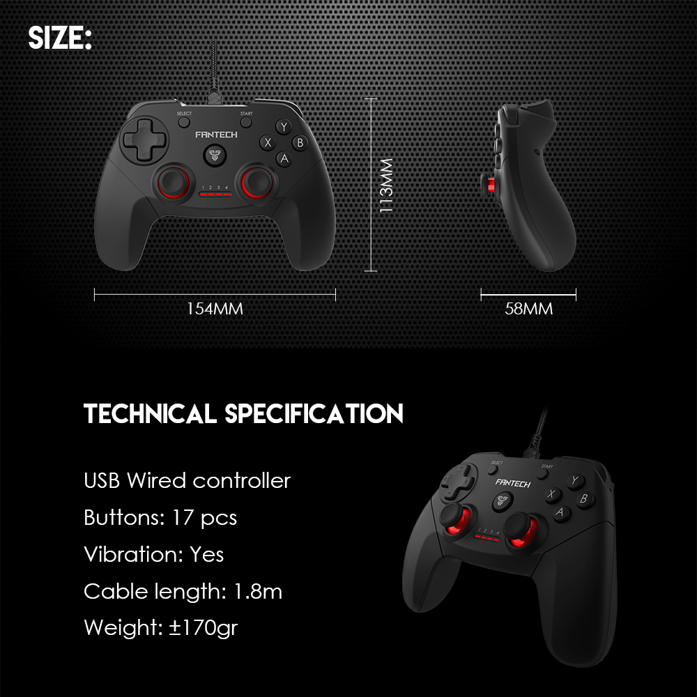 Fantech GP12 REVOLVER Gaming Controller