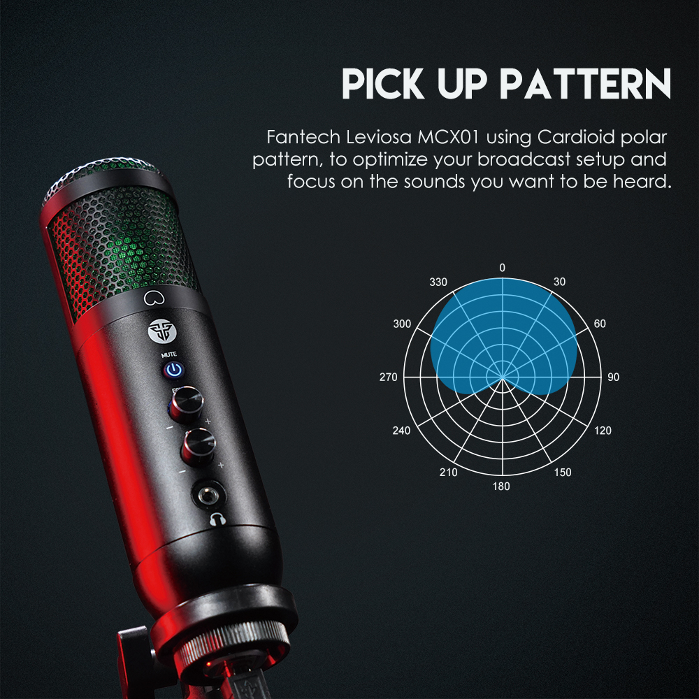 Fantech Leviosa MCX01 Professional Condenser Microphone