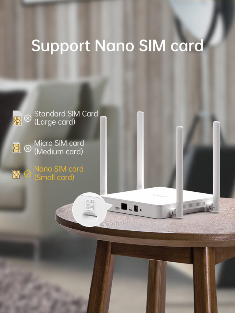 Plery R602 4g lte router 300mbps CAT4 wifi router