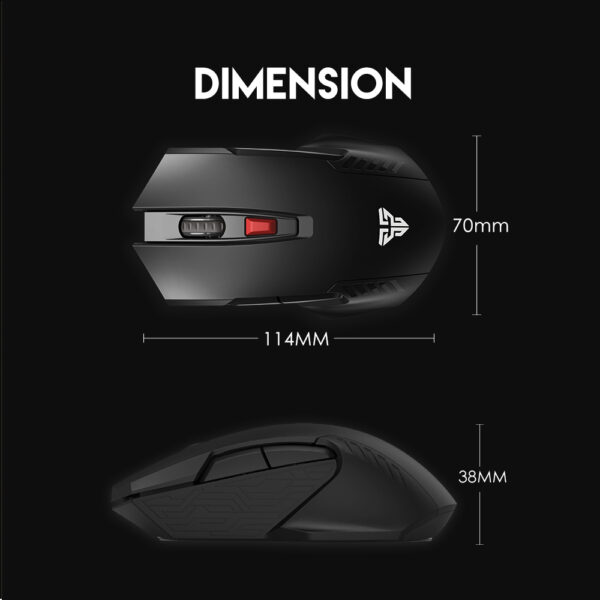 FANTECH WG10 RAIGOR II WIRELESS MOUSE