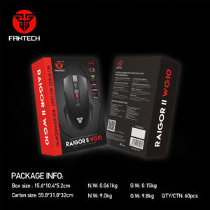 FANTECH WG10 RAIGOR II WIRELESS MOUSE