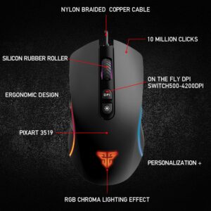 Fantech X16 V2 THOR II MACRO RGB GAMING MOUSE