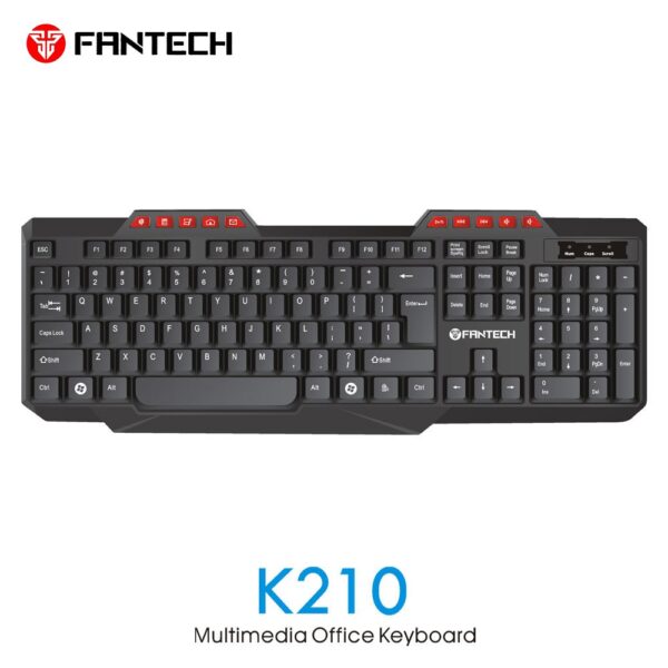 FANTECH K210 Multimedia Office Keyboard