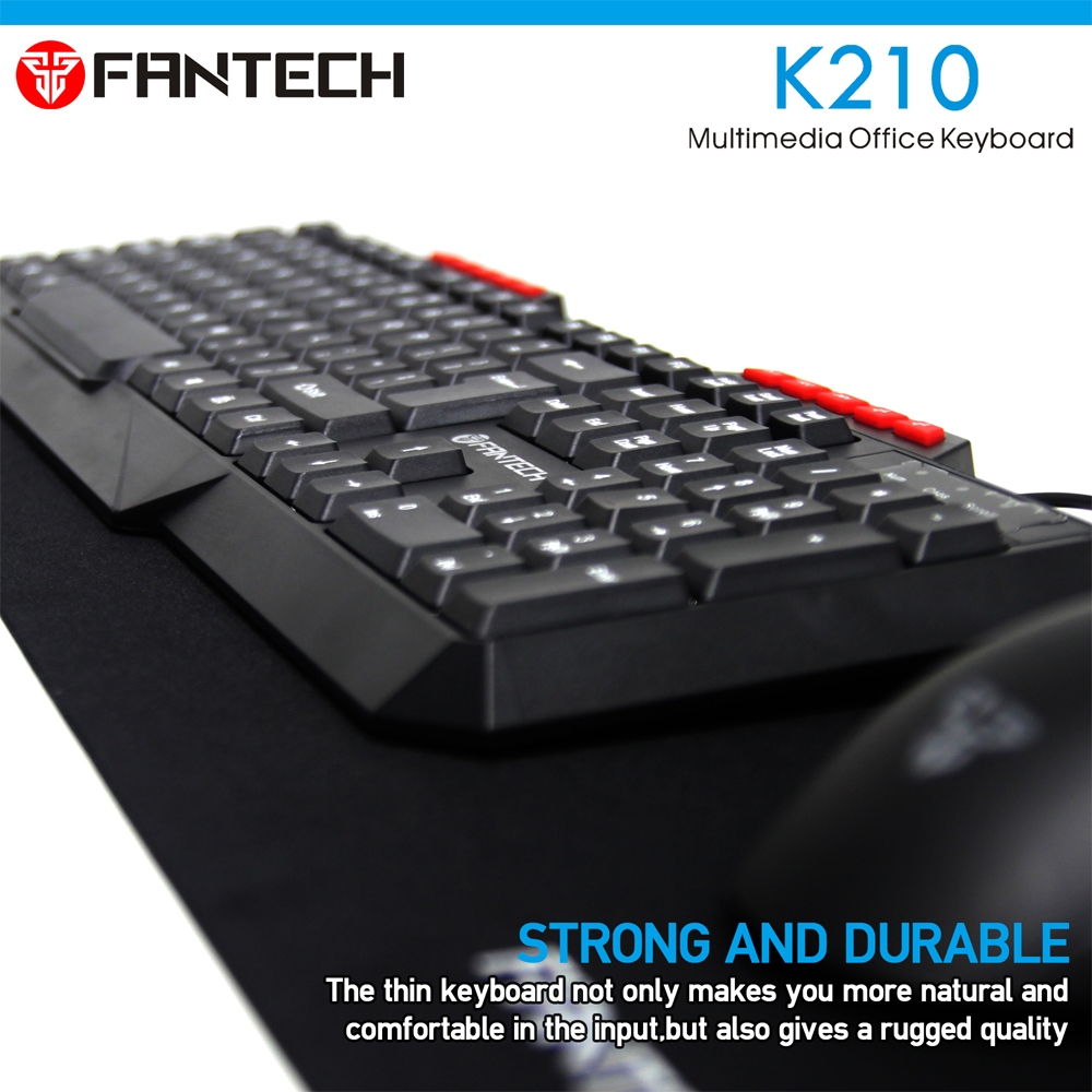 FANTECH K210 Multimedia Office Keyboard