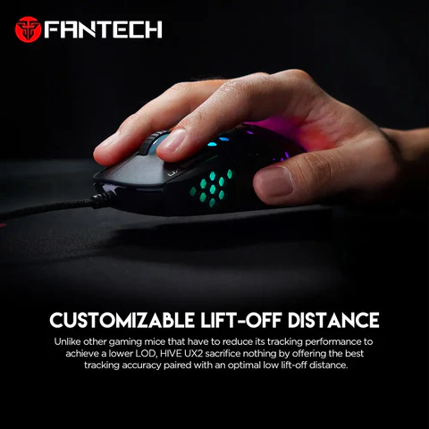 FANTECH UX2 MACRO RGB GAMING MOUSE