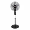 Black Ford Stand Fan With Timer BL-SF91