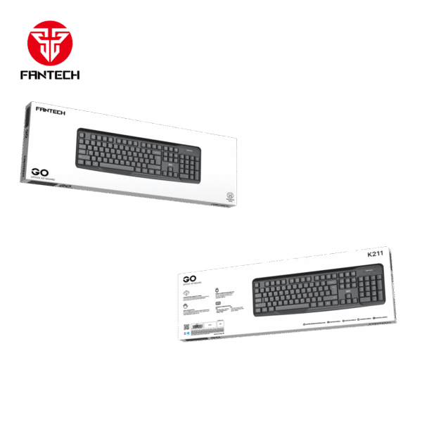 FANTECH K211 Multimedia Office Keyboard - Image 3