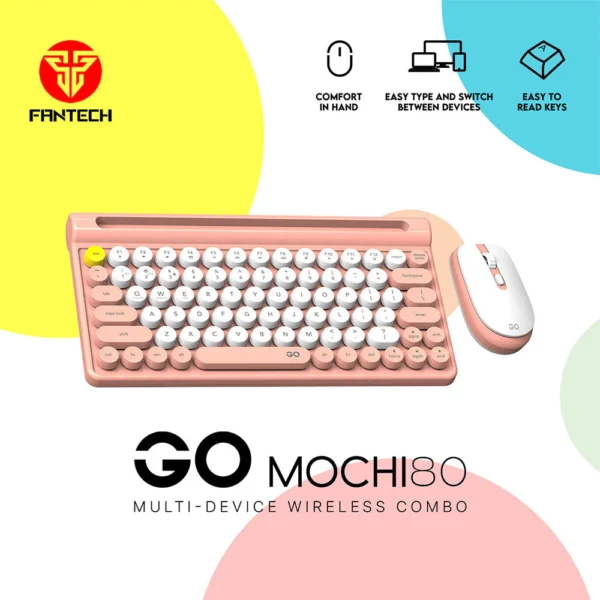Fantech WK897 Wireless Keyboard Mouse Combo - Image 4