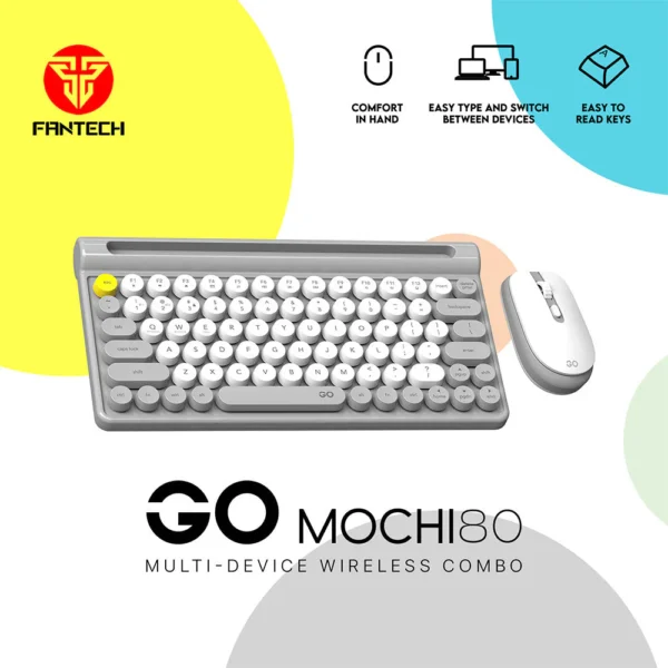 Fantech WK897 Wireless Keyboard Mouse Combo - Image 9