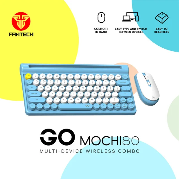 Fantech WK897 Wireless Keyboard Mouse Combo - Image 8