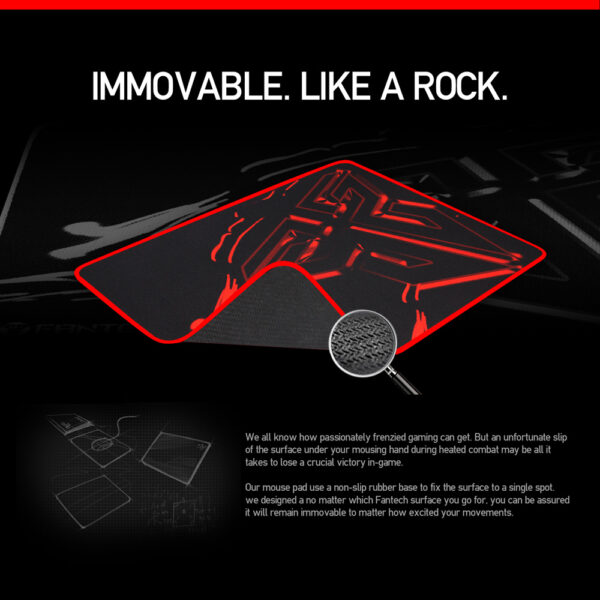 FANTECH MP80 SVEN Rubber Base Control Edition Gaming Mouse Pad - Image 3