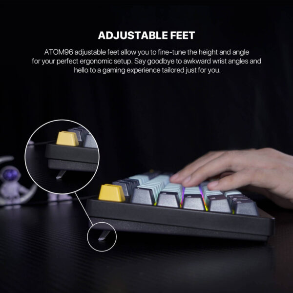 FANTECH ATOM96 MK890 MECHANICAL KEYBOARD - Image 3