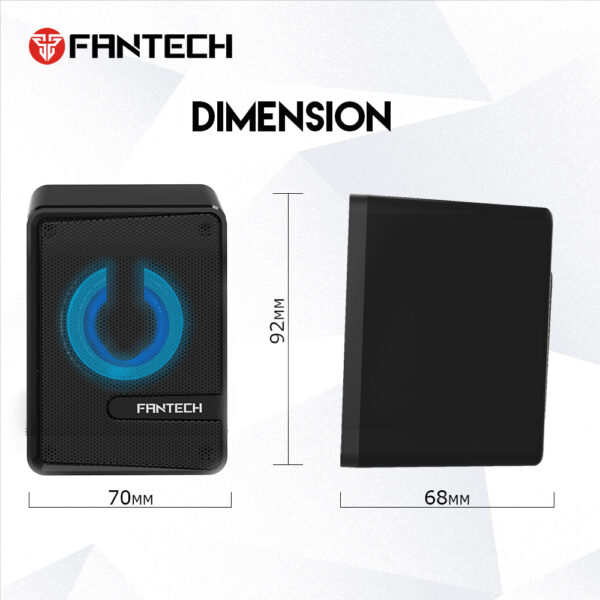 Fantech Beat GS203 Gaming Speaker - Image 2
