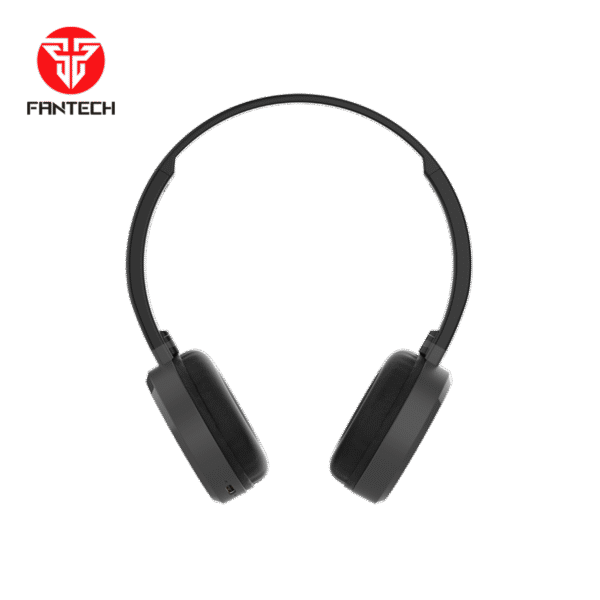 FANTECH WH02 GO AIR Bluetooth 5.0 Wireless Headphone Dual Connection - BLACK - Image 3