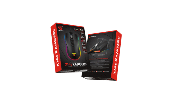FANTECH X14s Ranger Macro RGB Gaming Mouse - Image 4
