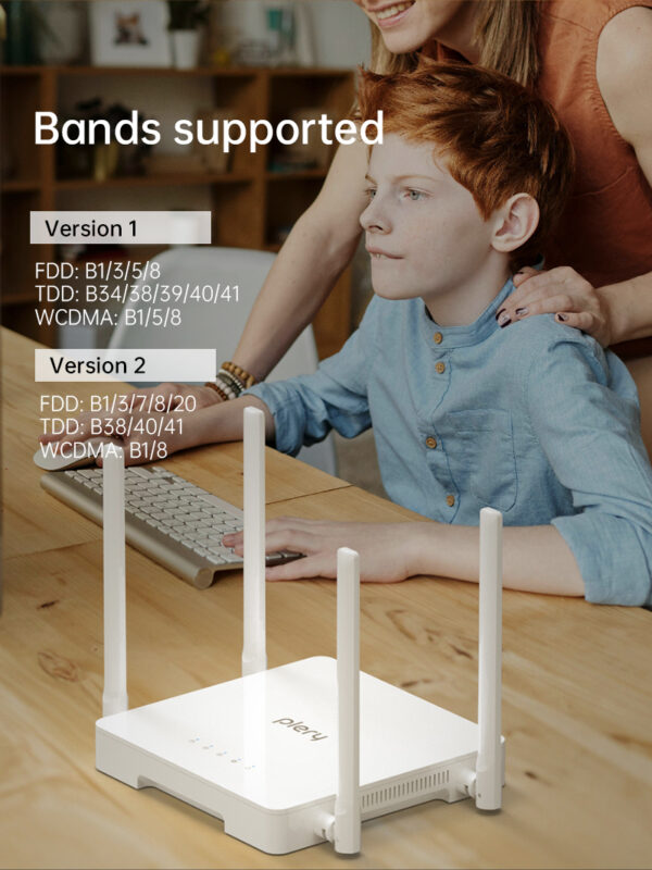 Plery R602 4g lte router 300mbps CAT4 wifi router - Image 4