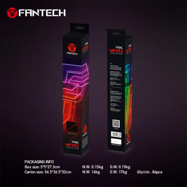 FANTECH VIGIL MP256 MP292 MP296 MP356 MP456 MP806 GAMING MOUSE PAD - Image 8