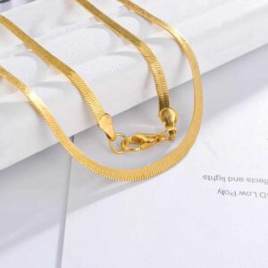 Herringbone necklace