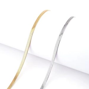 Herringbone necklace